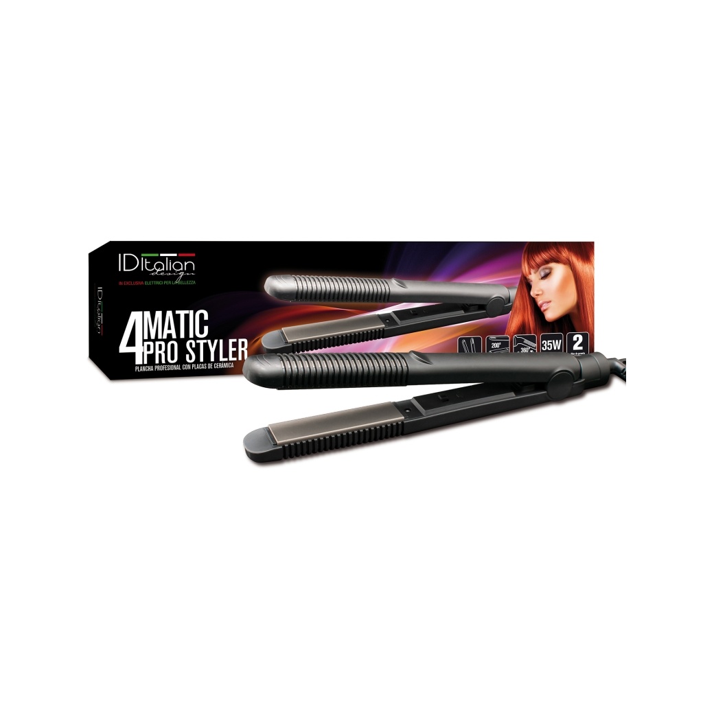 4Matic Pro Styler Hair Straightener ID Italian Design