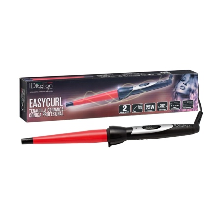 Easy Curl ID Italian Design Conical Curling Iron | Ceramic