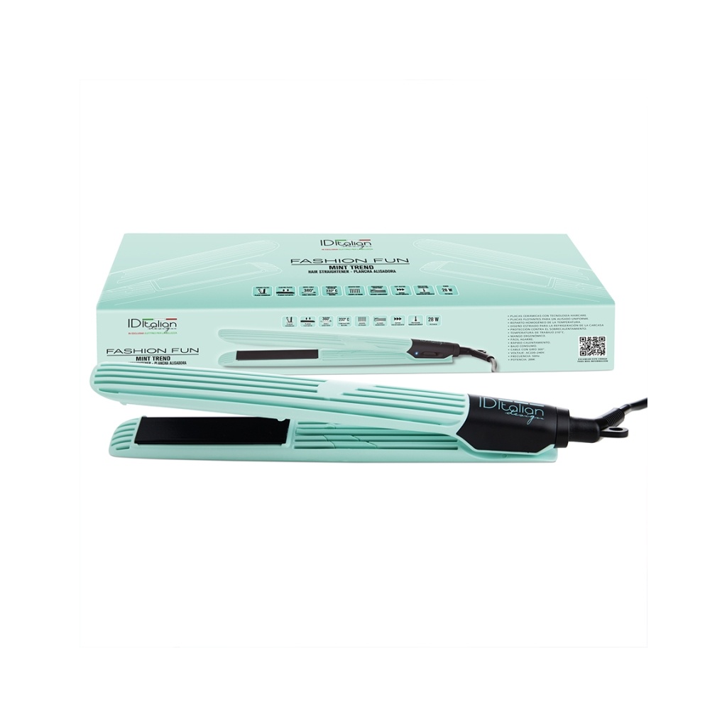 Fashion Fun Mint Trend Hair Straightener ID Italian Design