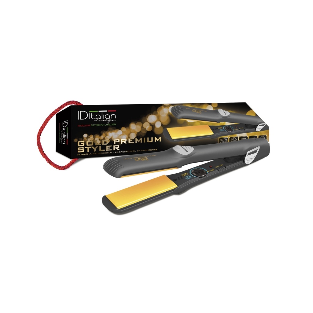 Plancha ID Italian Design Gold Premium Styler ID Gold
