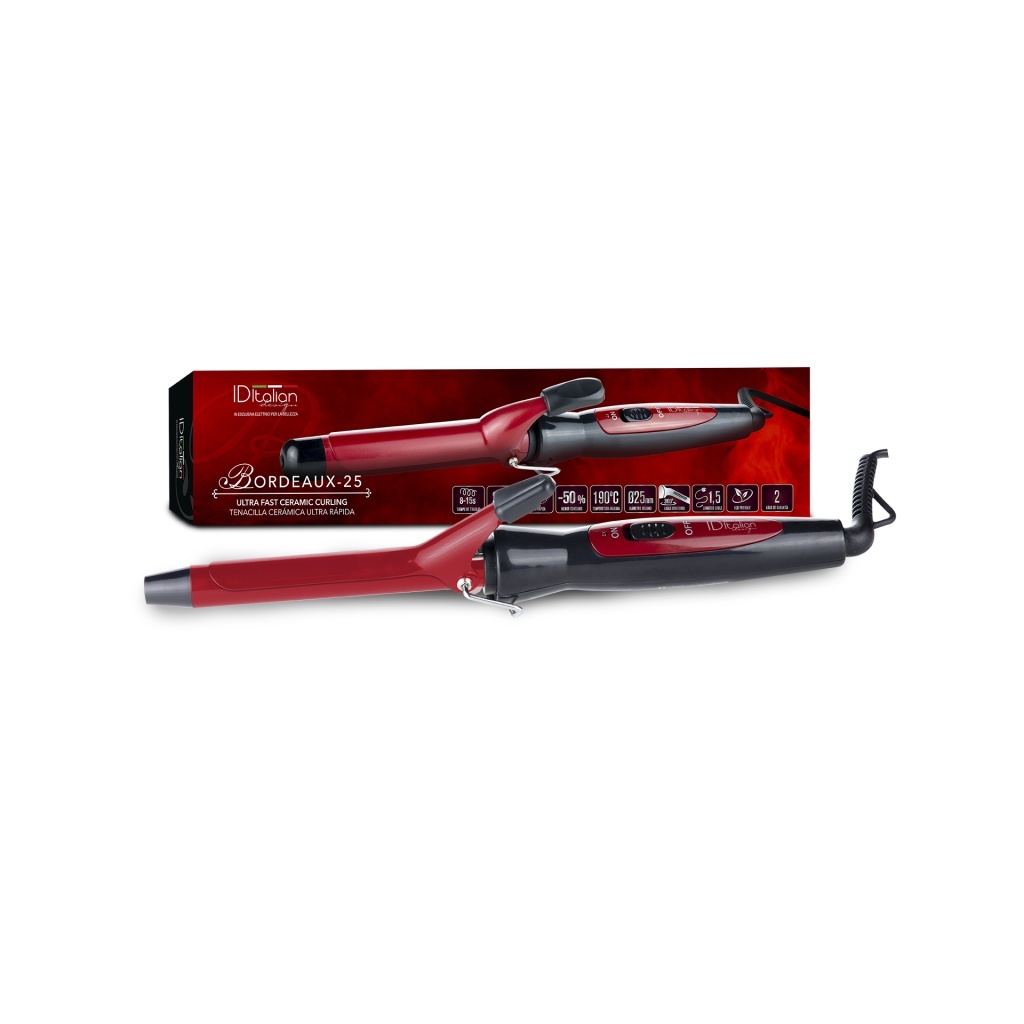 Bordeaux 19 mm Ultrafast Curling Iron | ID Italian Design