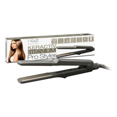 Plancha Keractiv Pro Styler ID Italian Design | Titanio