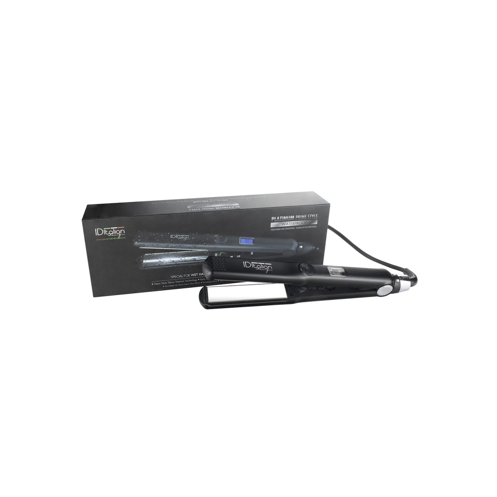 ID Italian Design Platinum Prime Style Waterproof Hair Straightener
