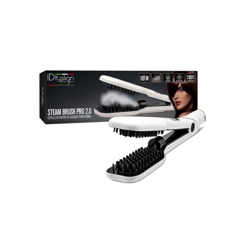 Dampfhaarbürste Steam Brush ID Italian Design