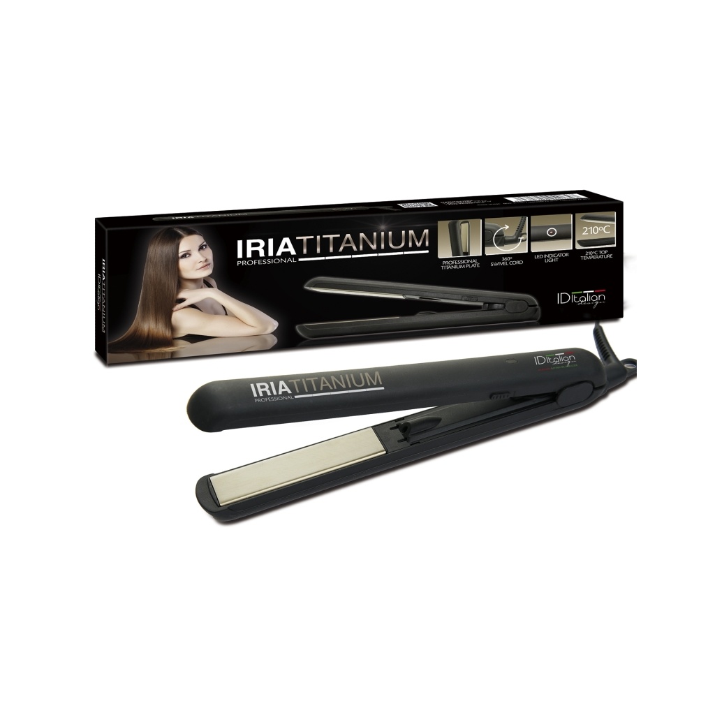 Piastra Professional Iria Titanium ID Italian Design