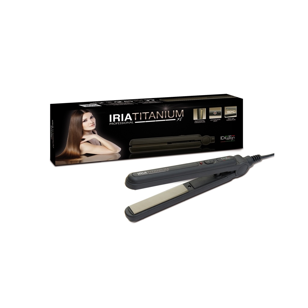 Alisador de viagem Iria Titanium XS com placas de titânio