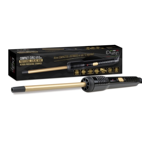 Compact Curls 10 mm Curling Iron | ID Italian Design