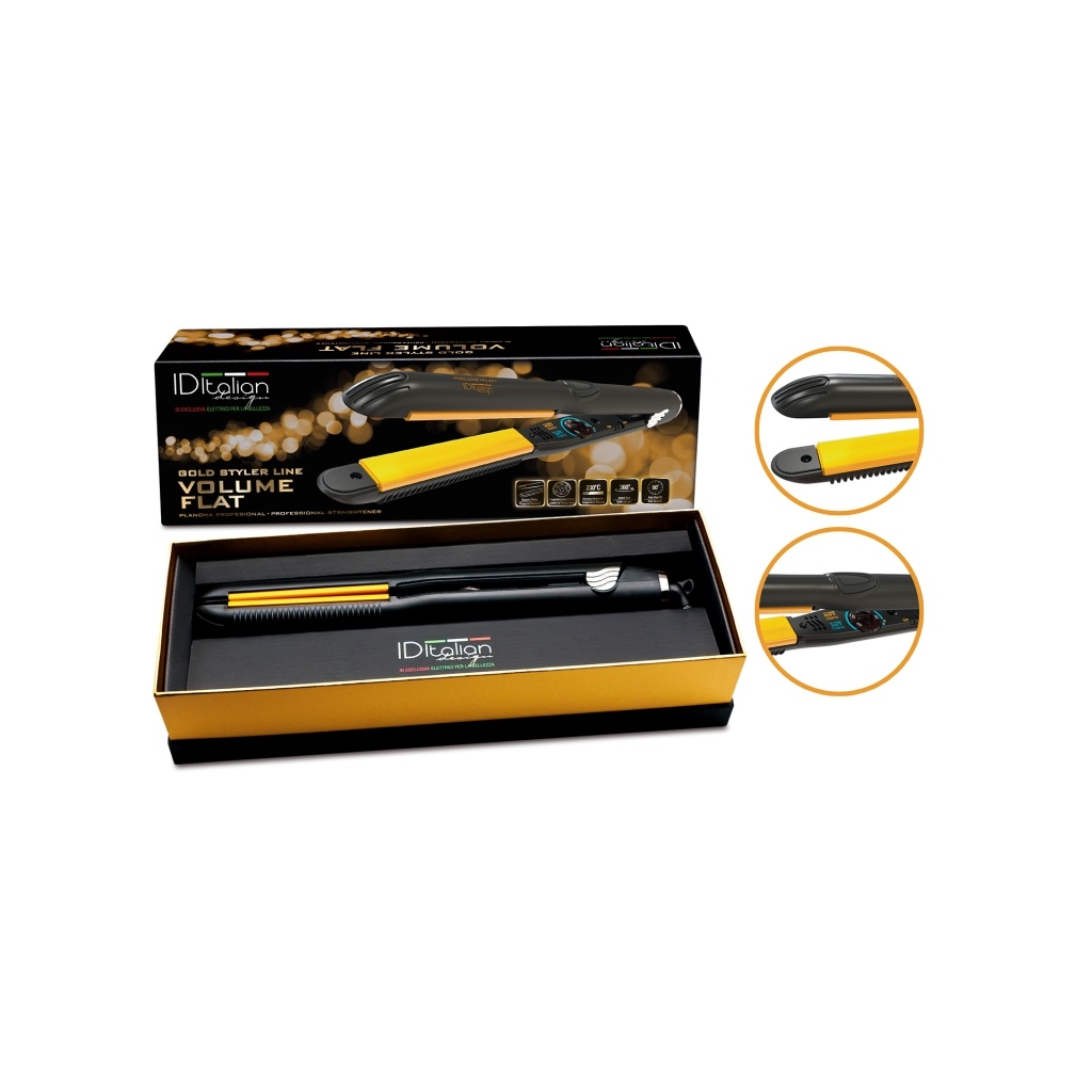 Lisseur Gold Styler Volume Flat ID Gold | ID Italian Design