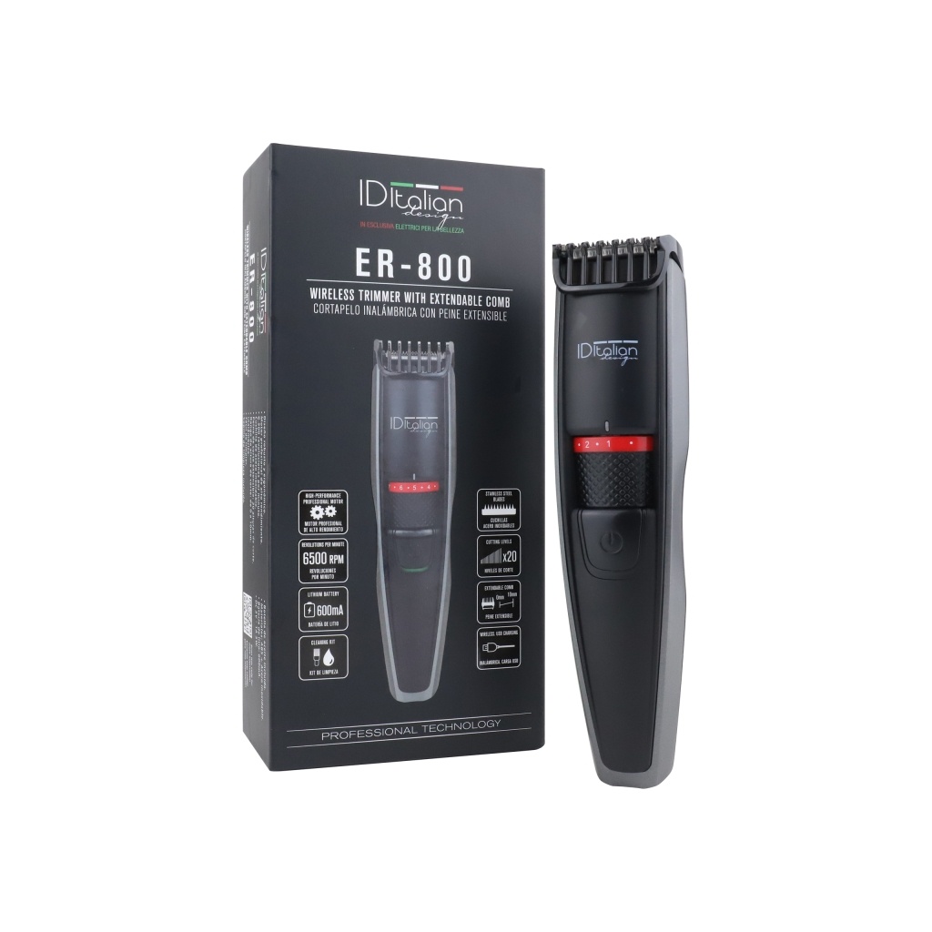 Afeitadora regulable inalámbrica ER-800 ID Italian Design