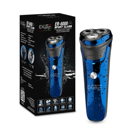 Máquina de barbear rotativa ID Italian Design Shaver Sport Class