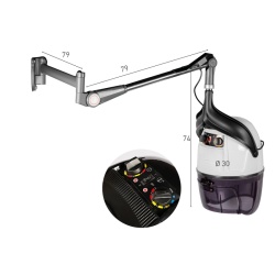Secador de casco pared Venecia Excellens 3200 A