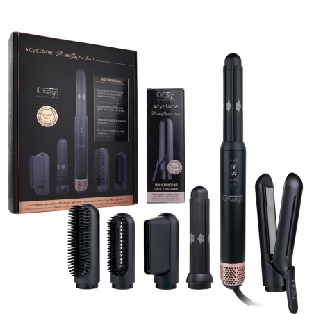 ID Italian Design Cyclone Multi Styler 5-in-1 with Air Attachment
