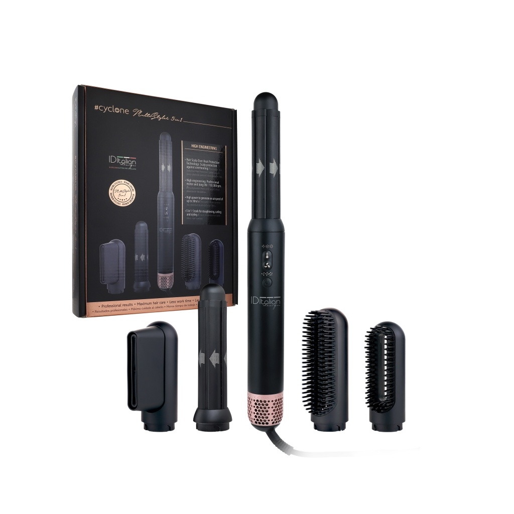 ID Italian Design Cyclone Multi Styler 5-in-1 with Air Attachment