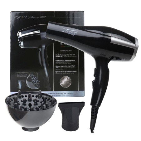 ID Italian Design Cyclone Platinum Hair Dryer 2400 W | Sunmarket
