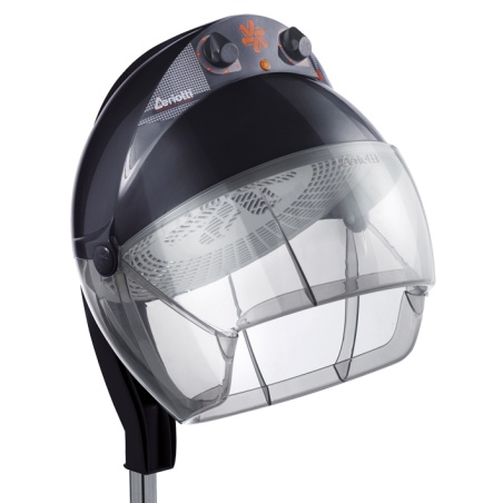 Ceriotti Gong Black Hood Dryer with 4 Speeds
