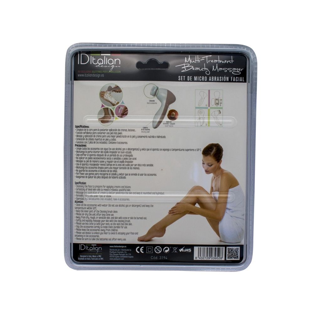Set Micro Abrasion Facial ID Italian Design | Limpieza facial