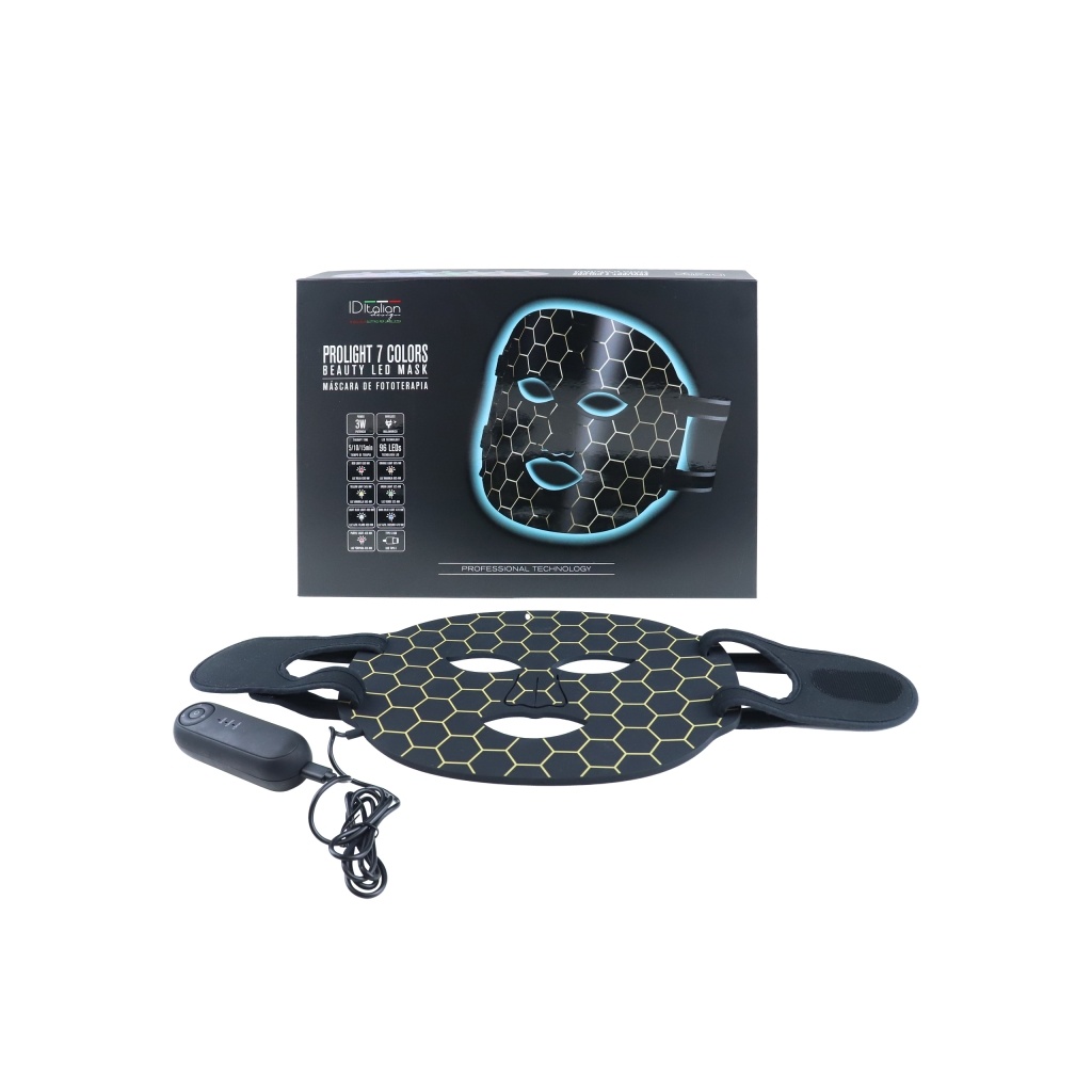 Máscara facial LED ProLight 7 Colors | ID Italian Design