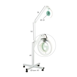 Lupa con pie Luxe 5 aumentos ID Italian Design | IDML5AUM