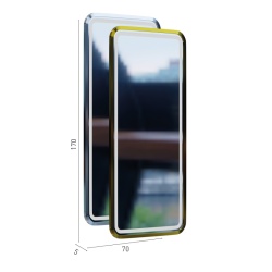 Espejo circular pared LED ID Italian Design IDMMT1309