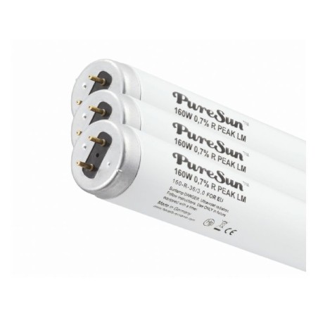 Sylvania PureSun tubo UVA 100 W con riflettore per solarium