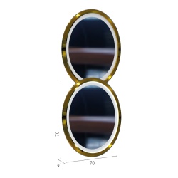 ID Italian Design Round Mirror Without Lighting