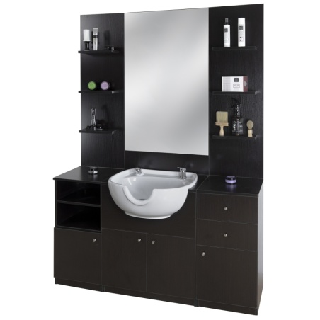 Barberstation mit Waschbecken ID Italian Design