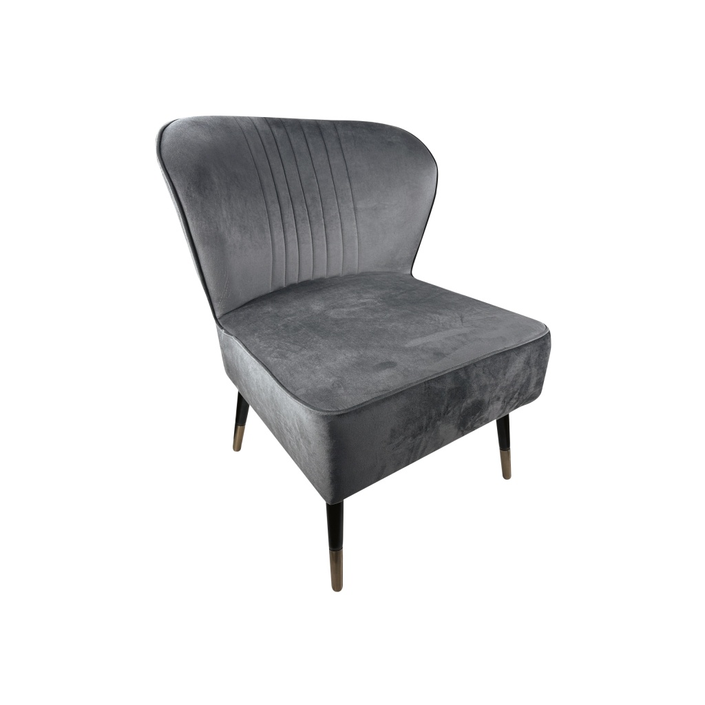 Fauteuil Melbourne gris ID Italian Design