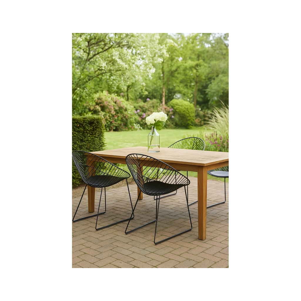 Cadeira Mons Preta ID Italian Design | Aço e PU