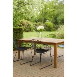 Chaise Mons Noire ID Italian Design | Acier et PU