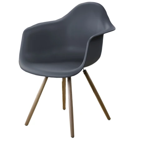 Sillón Estocolmo Grey con brazos | ID Italian Design