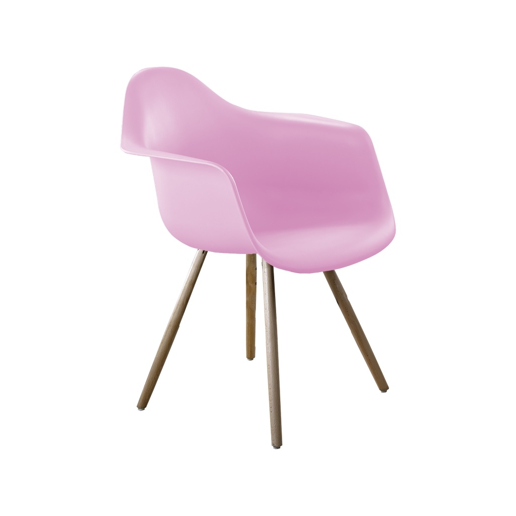 Poltrona Estocolmo Pink com braços | ID Italian Design