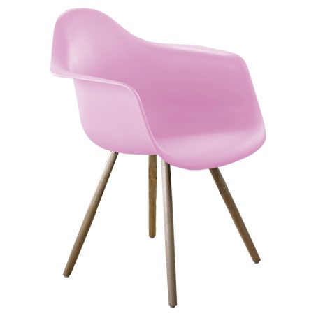 Poltrona Estocolmo Pink com braços | ID Italian Design