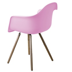 Poltrona Estocolmo Pink com braços | ID Italian Design