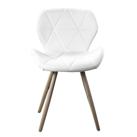 Silla Estocolmo Quilted White | ID Italian Design