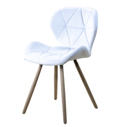 Silla Estocolmo Quilted White | ID Italian Design