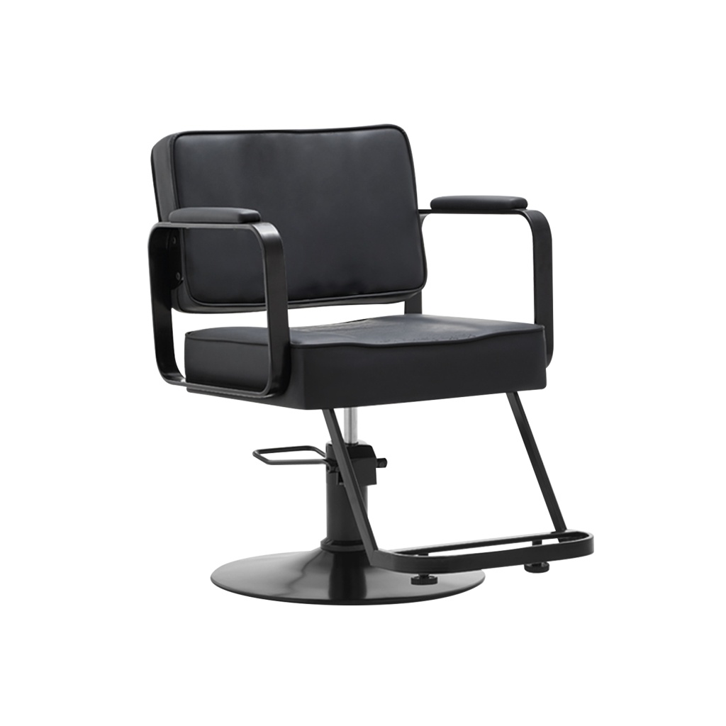Hydraulischer Friseurstuhl Leonardo Black | ID Italian Design
