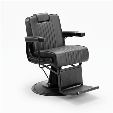 DDUUEETT GONI Reclining Black Barber Chair
