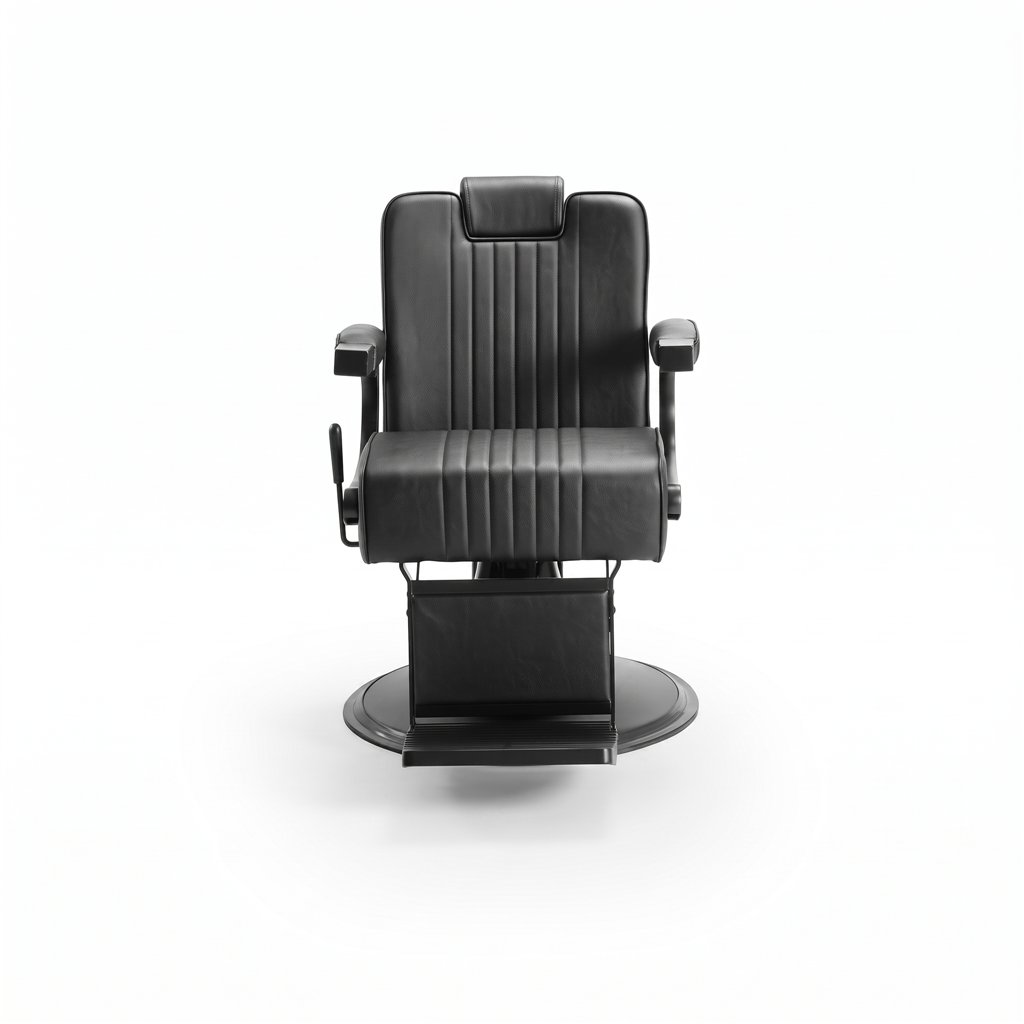 Fauteuil de barbier DDUUEETT GONI inclinable noir