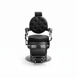 DDUUEETT MAE Reclining Barber Chair with Footrest