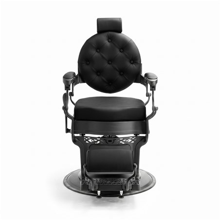 Sillón de Barbero DDUUEETT MAE Reclinable con Reposapiés