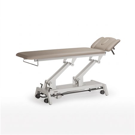 DDUUEETT AVANT 431 electric treatment table, grey and taupe