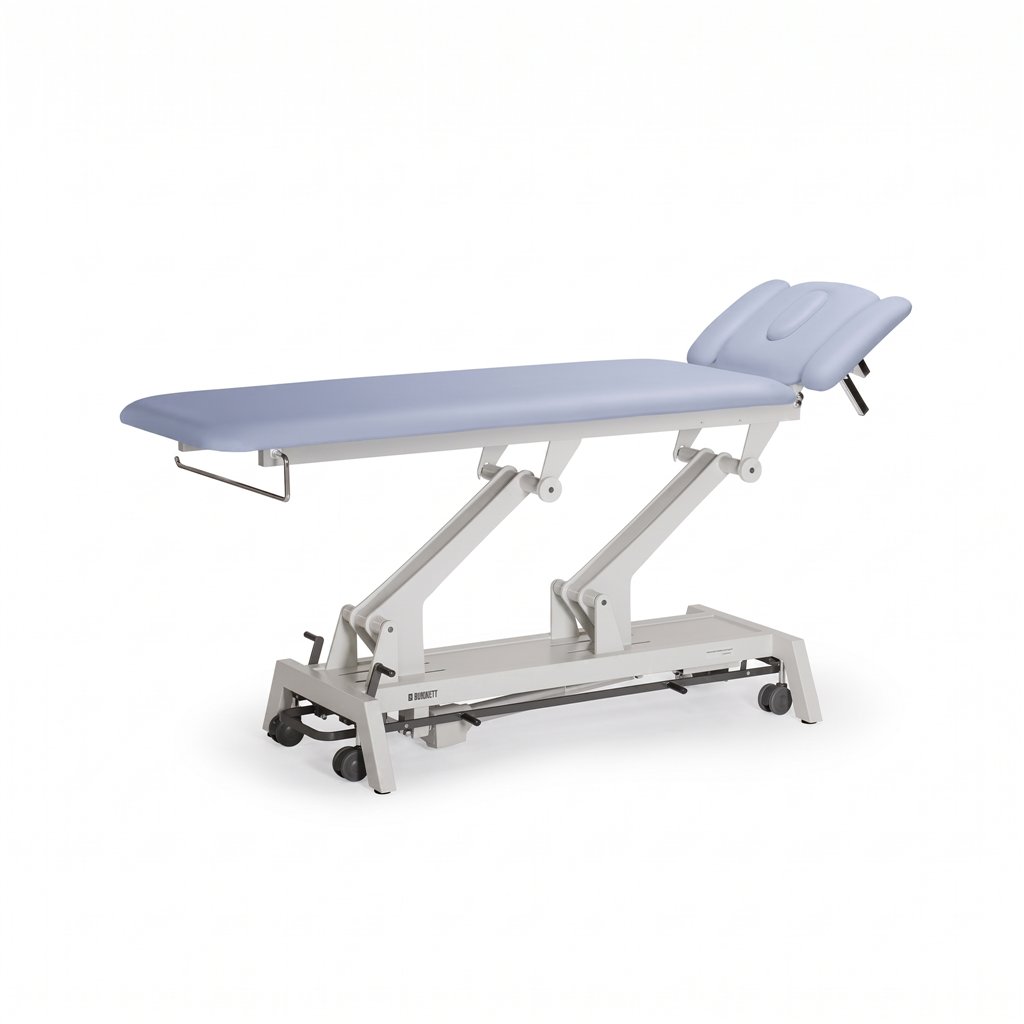 DDUUEETT AVANT 431 electric treatment table, grey and blue