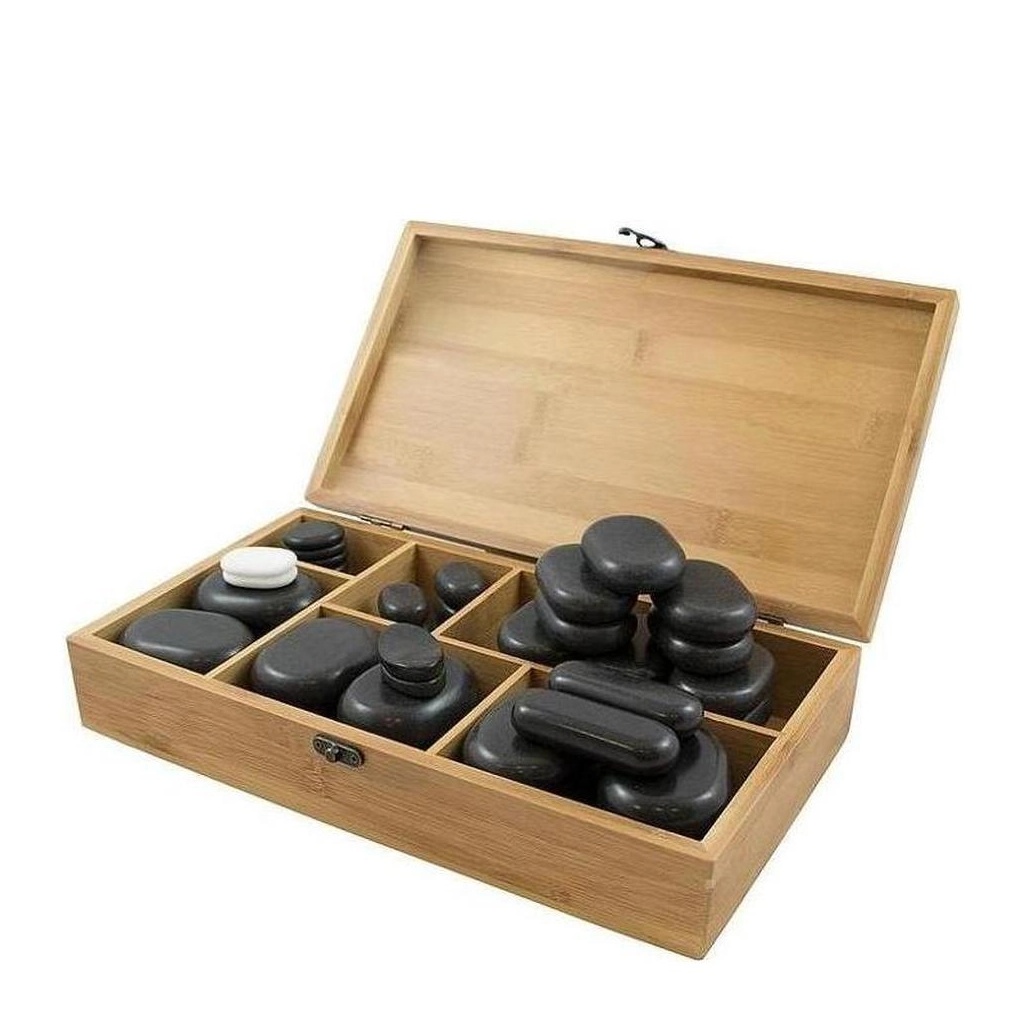 Weelko BREATHE | Set mit 45 Basaltsteinen