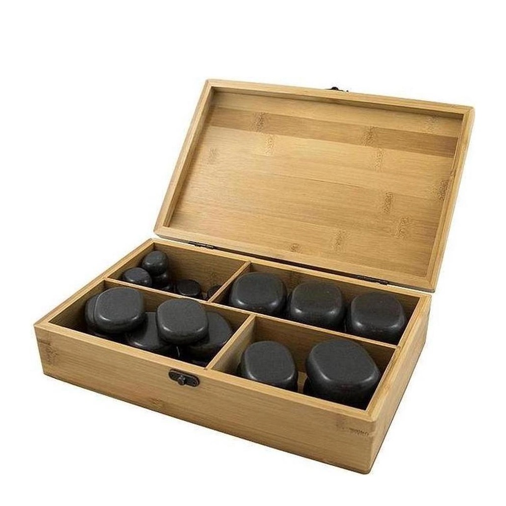 Weelko BREATHE Set of 36 Basalt Massage Stones