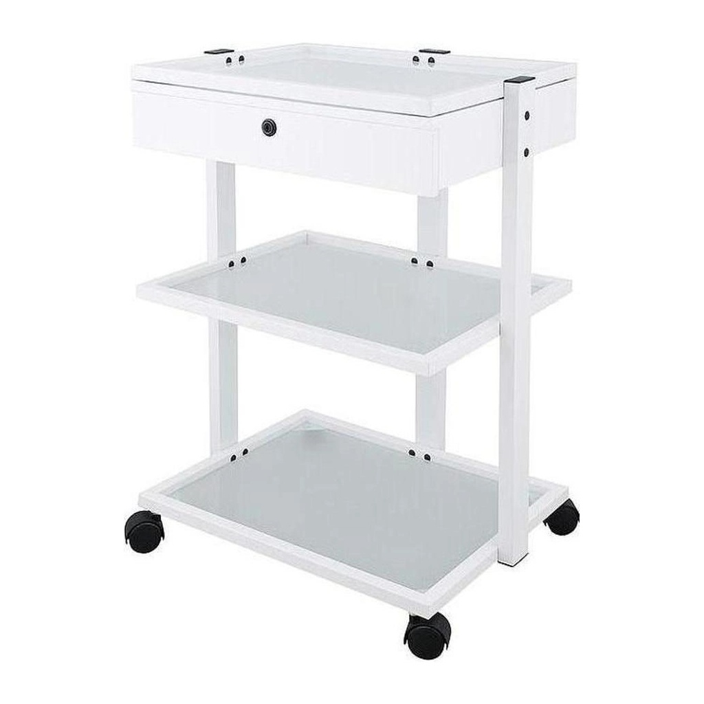 Carrito metálico Weelko FACILE+ con cajón - 1040A