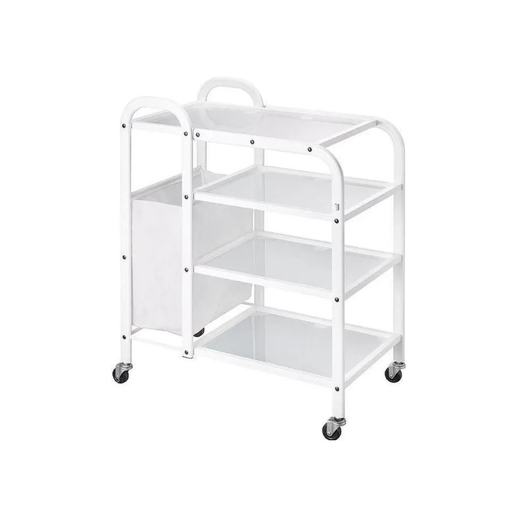 Weelko MOBILE Trolley with 4 Shelves