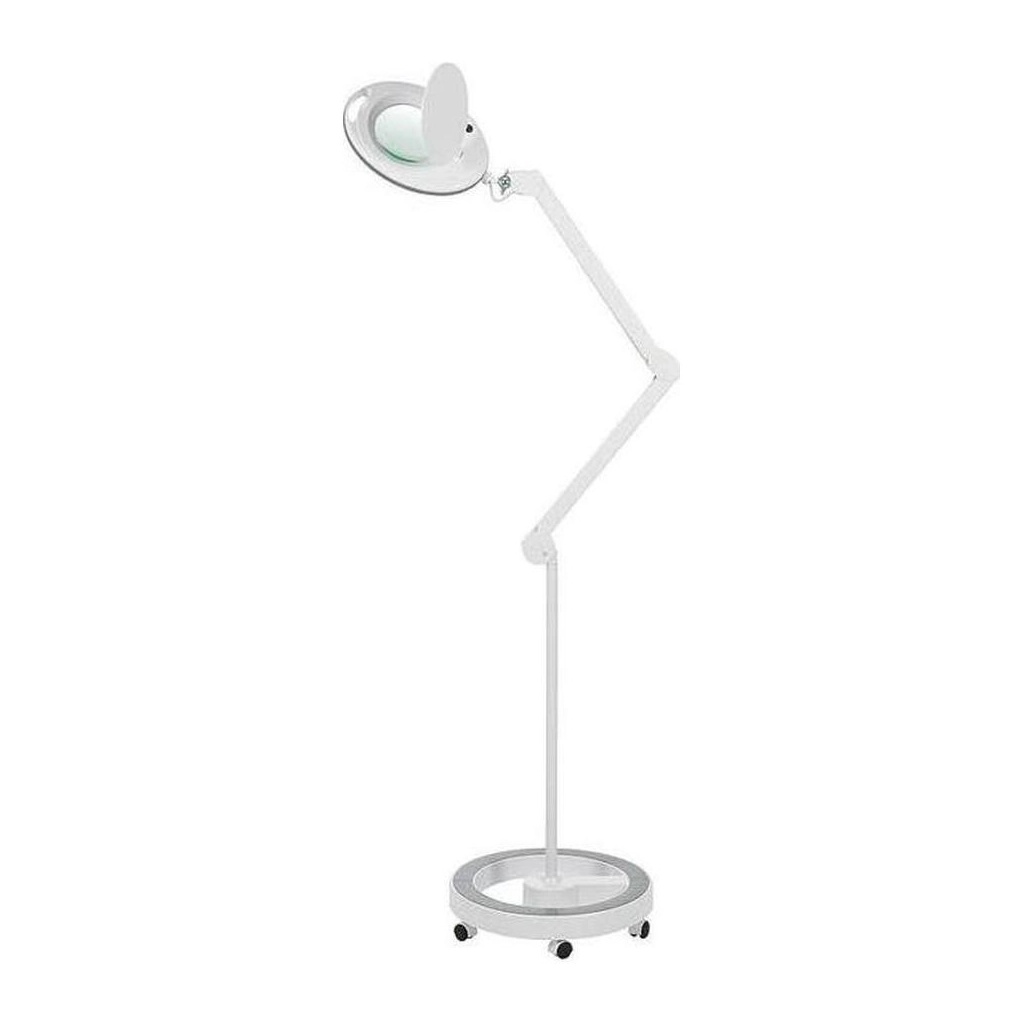 Lampe loupe LED Weelko MEGA+ 5 dioptries à roulettes