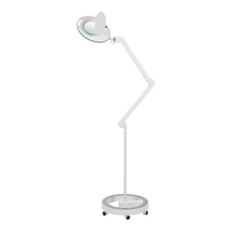 Lâmpada lupa LED Weelko MEGA+ 5 dioptrias com rodas
