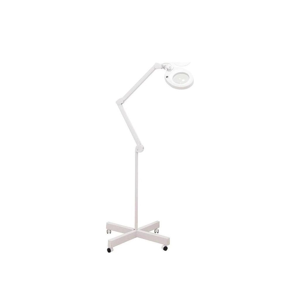 Weelko MAGNI+ LED-Lupenleuchte, 5 Dioptrien, Rollbasis