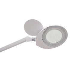 Weelko MAGNI+ LED-Lupenleuchte, 5 Dioptrien, Rollbasis